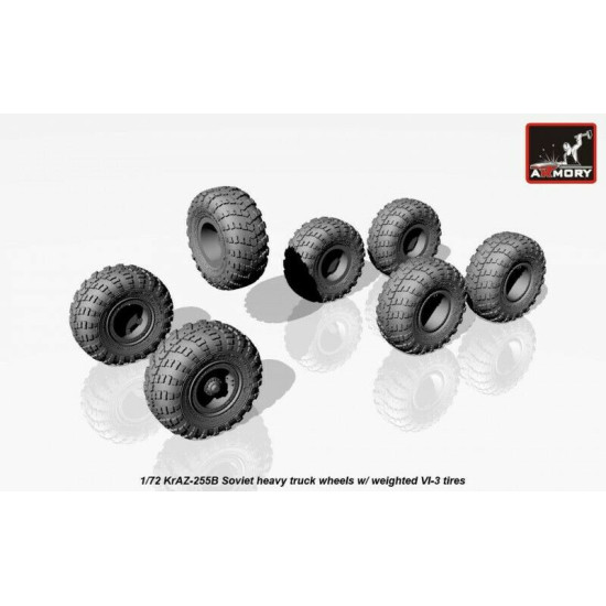 Kraz 255b Off Road Truck Wheels W Weighted Vi 3 Tires 172 Armory